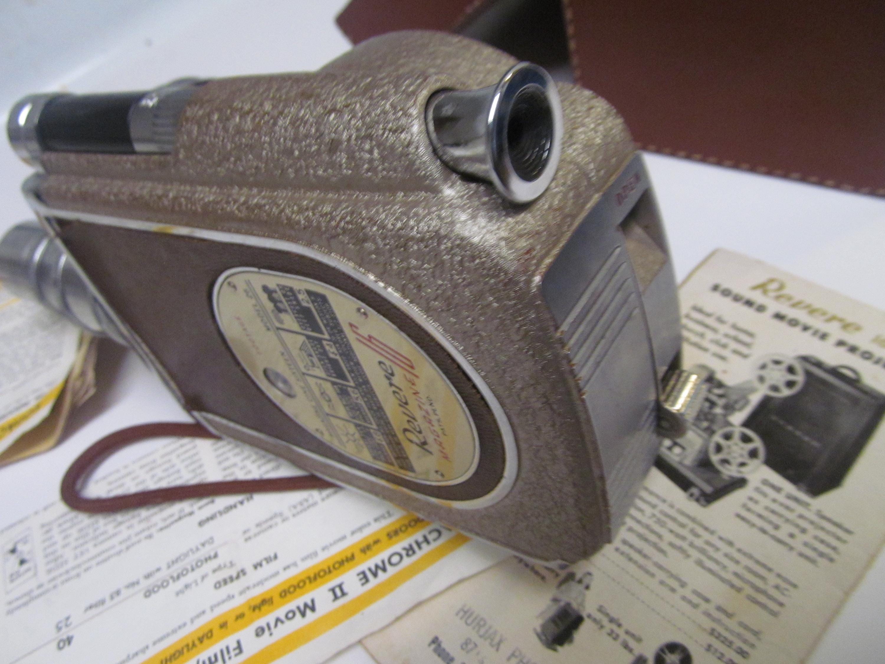 Revere 16 Magazine Movie Camera. - Etsy