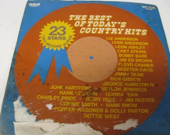 The Best Of Today’s Country Music Vinyl Record RCA VPS 6017 Vintage Music Album Format: 2 x Vinyl, LP, Compilation, Stereo, Gatefold