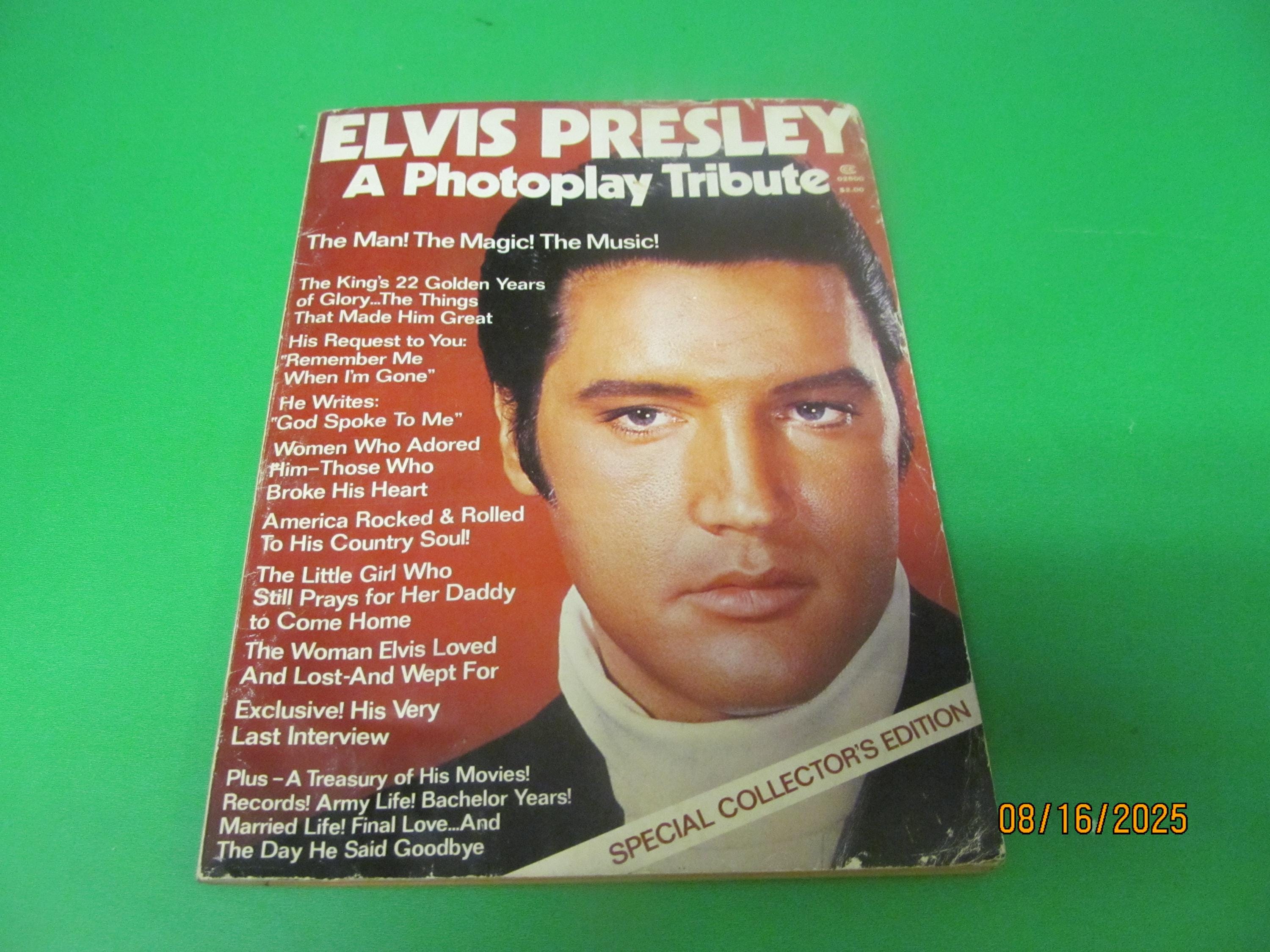 1977 Elvis Magazine - Etsy