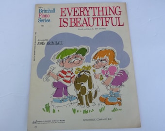 Everything Is Beautiful Sheet Music by Ray Stevens - Piano/Vocal/Guitar