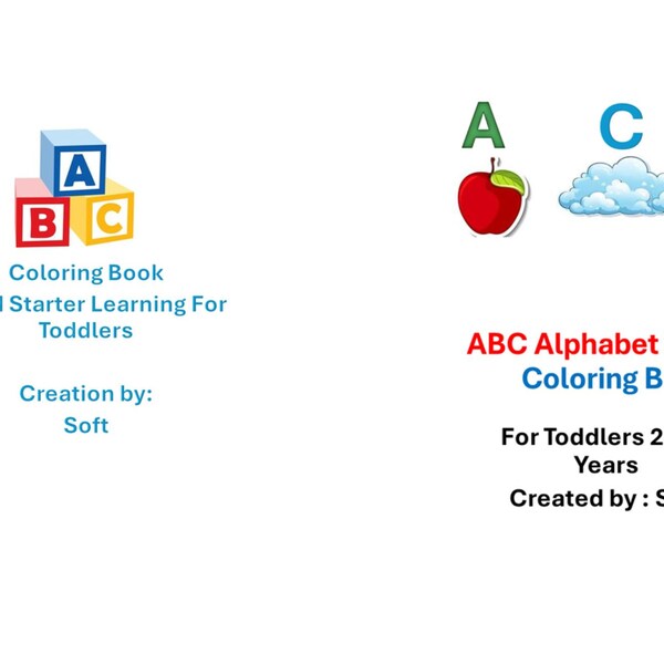 ABC Learning Book for Toddlers