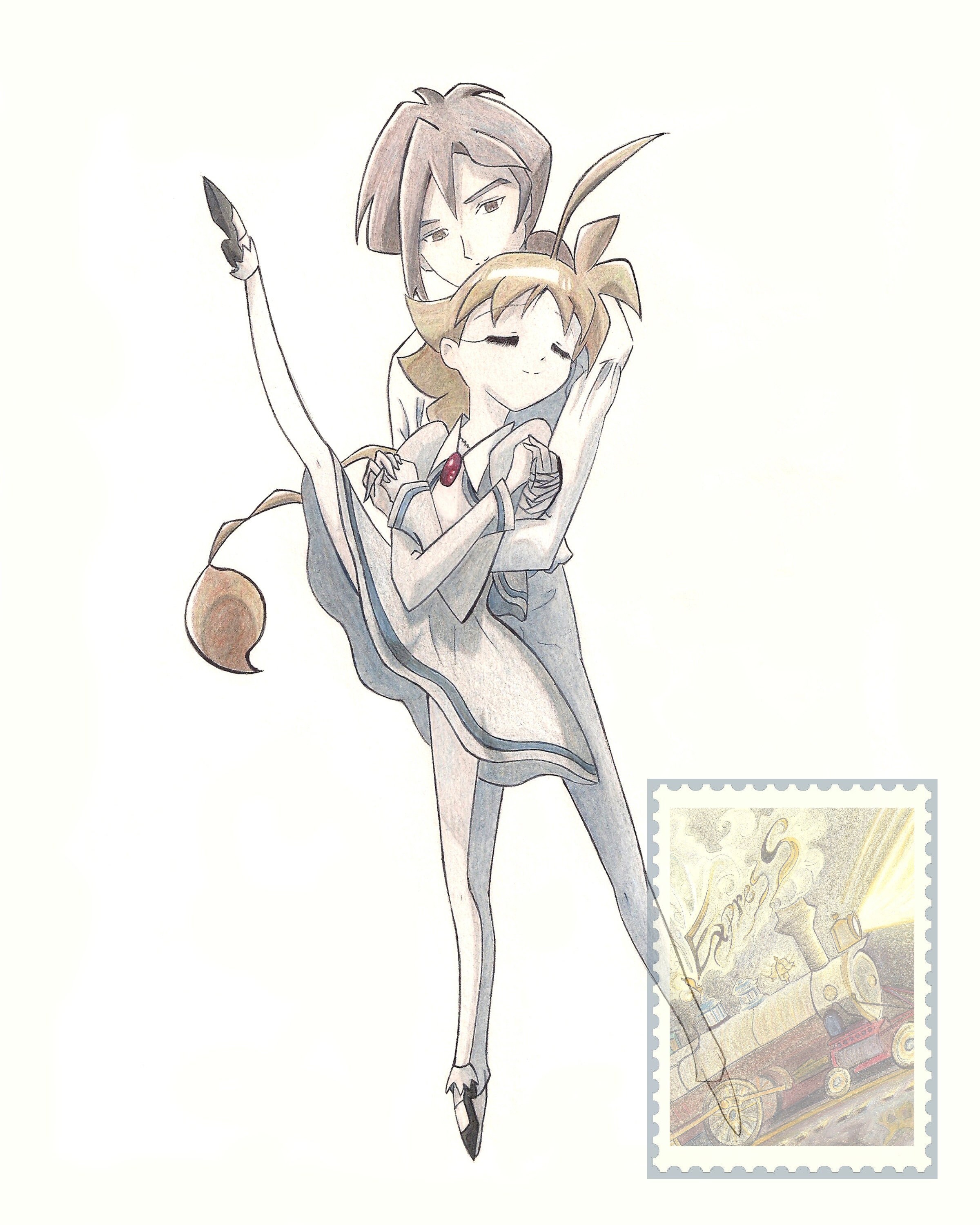 Princess Tutu Duck and Fakir Art Print - Etsy