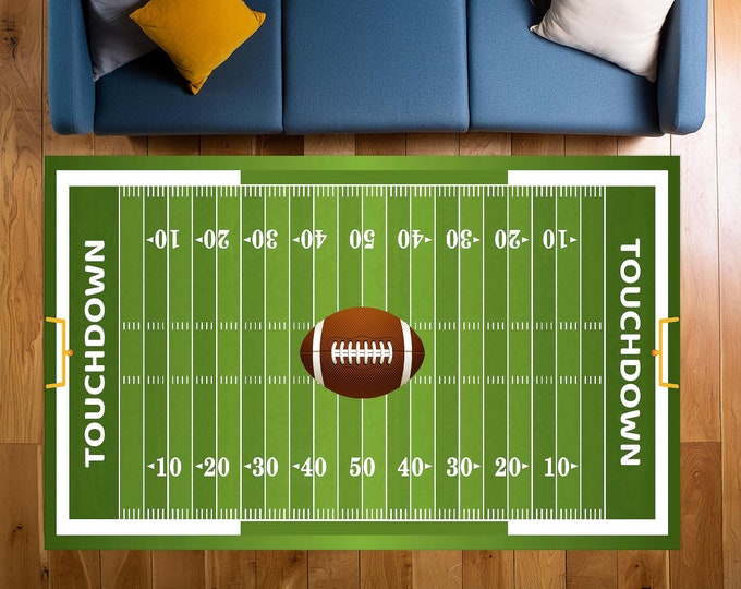 Football Field Rug,american Football Stadium Carpet,american Football ...