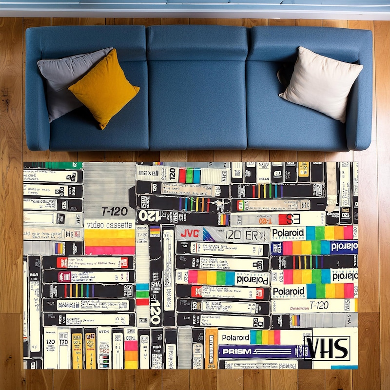 Cassette Tape Rug - Etsy