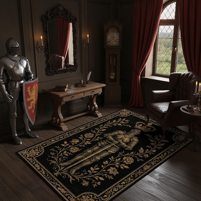 Knight Rug Vintage - Etsy