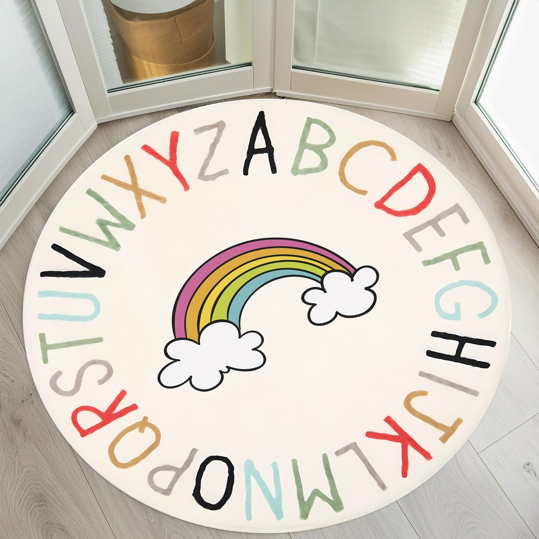 Colorful Alphabet Rugs for Nursery Room, Alphabet Rugs for Nursery ...