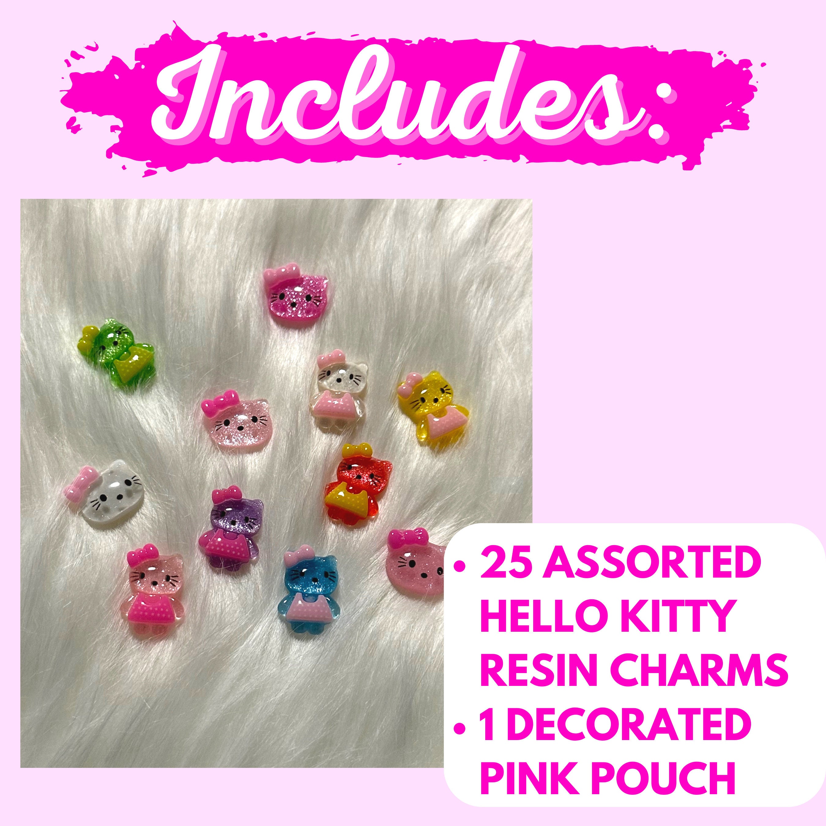 Delicious Hello Kitty Nail Charms Set-30pcs