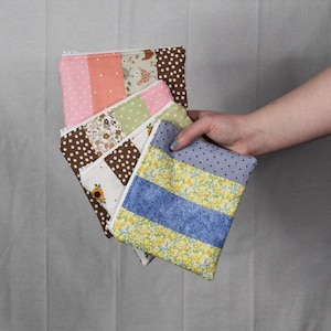 Patch Work Mini Pouches