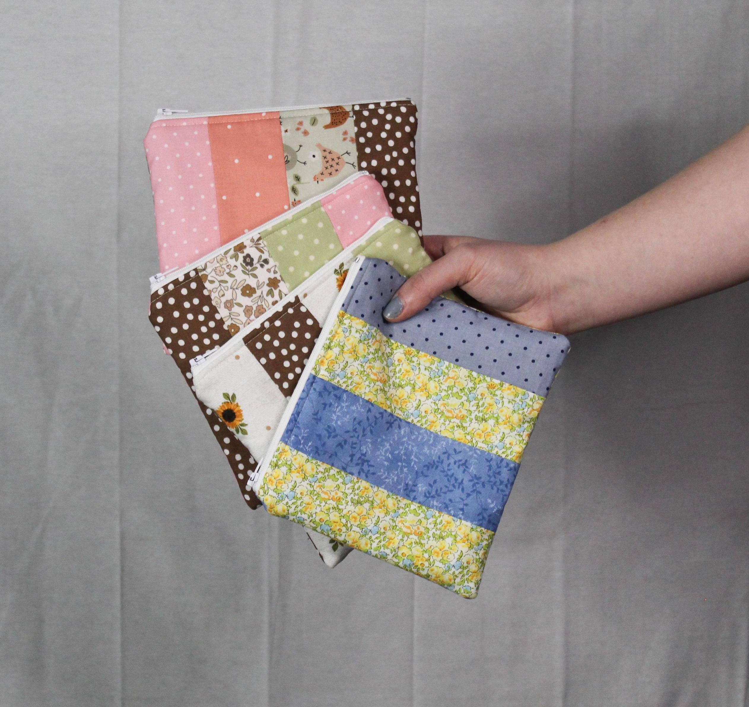 Patch Work Mini Pouches