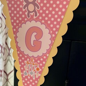 Gender Reveal Baby Shower Banner