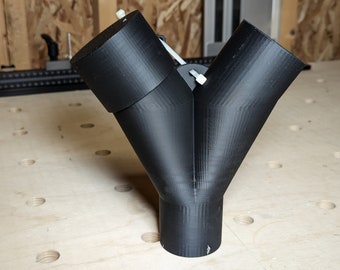 Y-Verbinder für Staubabsaugung