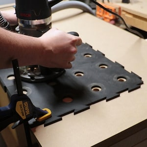 Mft Router Jig Modular MFT Router Jig – Fast 96mm Hole Drilling System – Includes ...