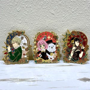 Kawaii spy Forger family hard enamel pin
