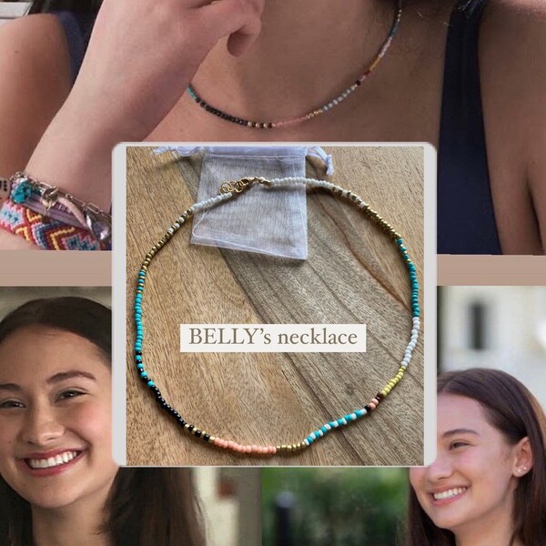 Belly Necklace the Summer I Turned Pretty Etsy Israel