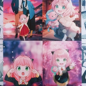 Poster Adesivo Anime Spy x Family 2 - Cogumelo Corp - Pôster