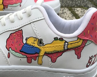 bart simpson custom air force 1