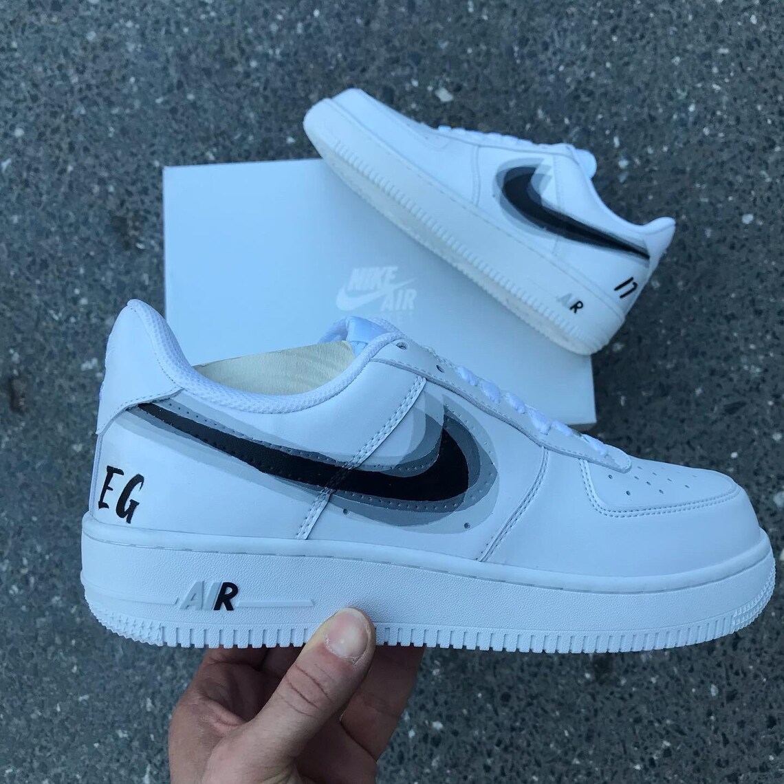 custom nike air force 1 07
