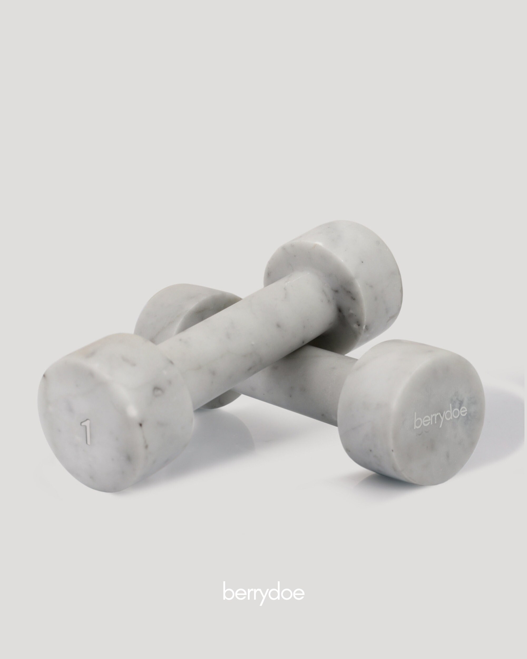 Marble Dumbbells 1kg by Berrydoe - Etsy