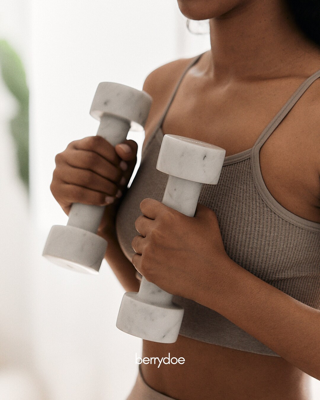 Marble Dumbbells 1kg by Berrydoe - Etsy