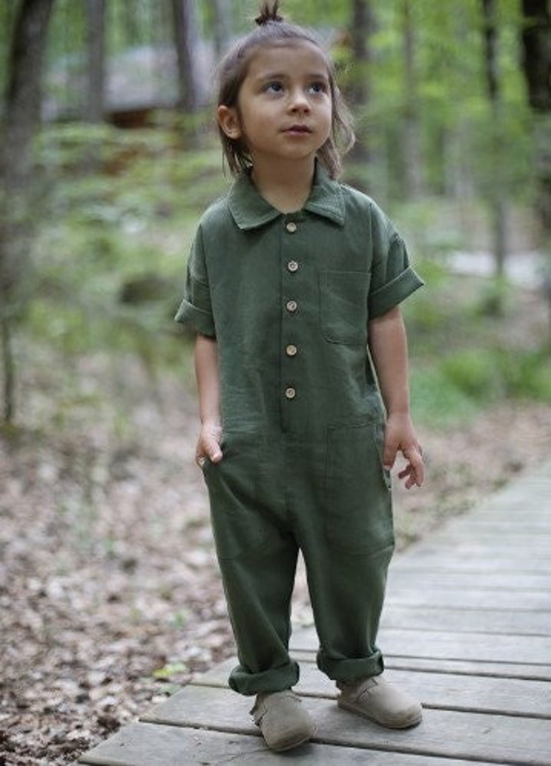 MINIMALIST KHAKI ROMPER Kids Clothing for 16 Years Toddler Clothes