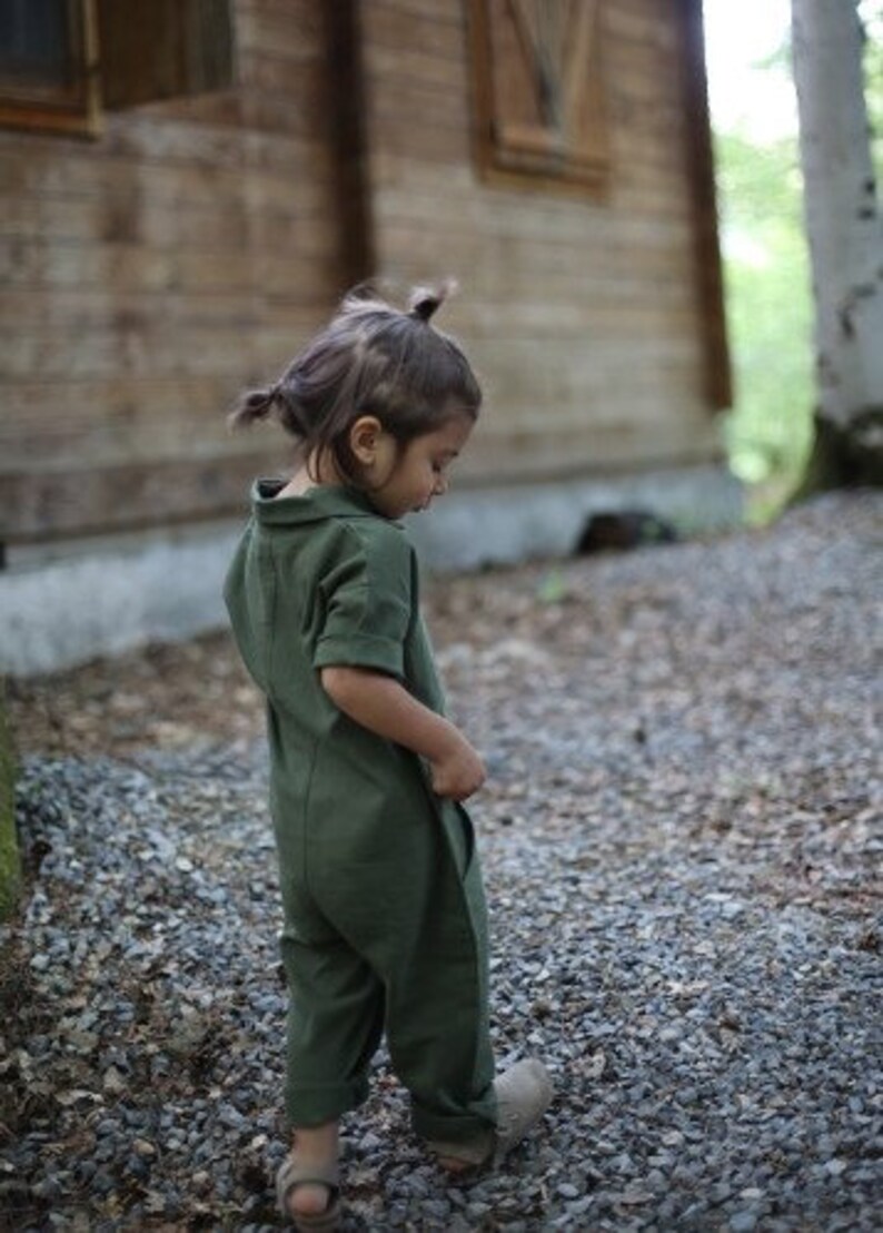 MINIMALIST KHAKI ROMPER Kids Clothing for 16 Years Etsy