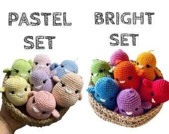 Crochet Bird Easter Basket – Personalized Color Learning Toy