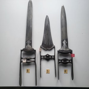Antique Puratan Katar Kartar kataar Antique BSR wootz