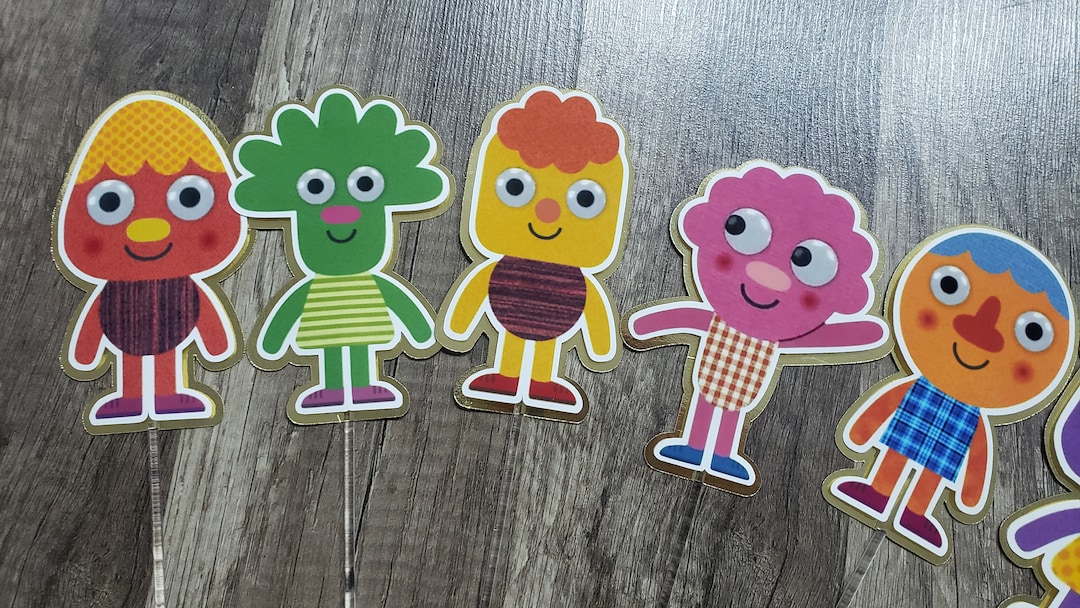 12 Super Simple Songs Noodle and Pals Props Etsy