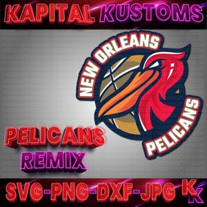 Pelikane - High Quality - Basketball Team, SVG, Png, Jpg, Dxf, Logo, New Orleans