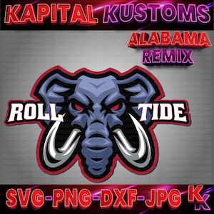 Crimson Tide - High Quality - Football Team, Svg, Png, Jpg, Dxf, Alabama
