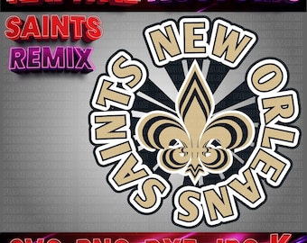 Saints - High Quality - Football Team, Svg, Png, Jpg, Dxf, Sublimation/Cut Files - New Orleans