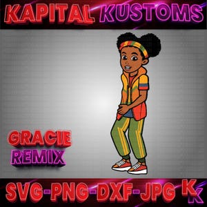 Gracie's Remix - High Quality, Svg, Png, Jpg, Dxf - Digital Download Corner