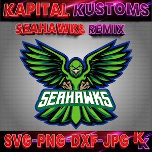 Seahawks - High Quaility - Football Team, Svg, Png, Jpg, Dxf, Sublimation/Cut Files - Seattle