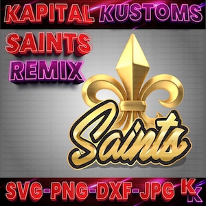 Saints - High Quality - Football Team, Svg, Png, Jpg, Dxf, Sublimation/Cut Files - New Orleans