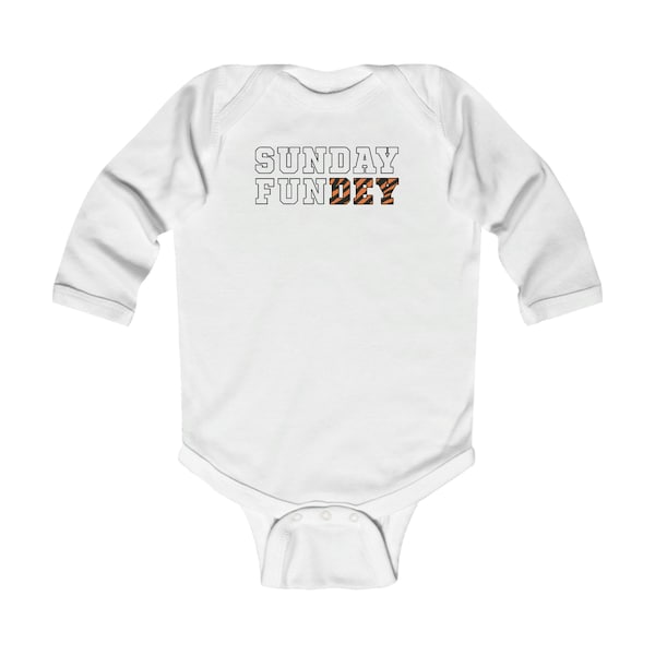 Infant Long Sleeve Bodysuit - Sunday FunDey