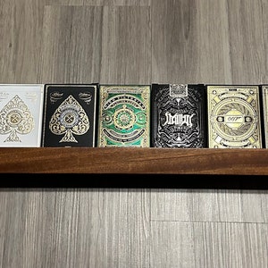 Prateleira para cartas de jogar de 24"