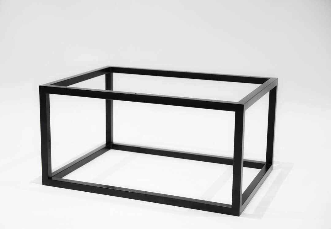 Frame Rectangular Cuboid Industrial Square/rectangular Cuboid Coffee Table Frame - Etsy UK