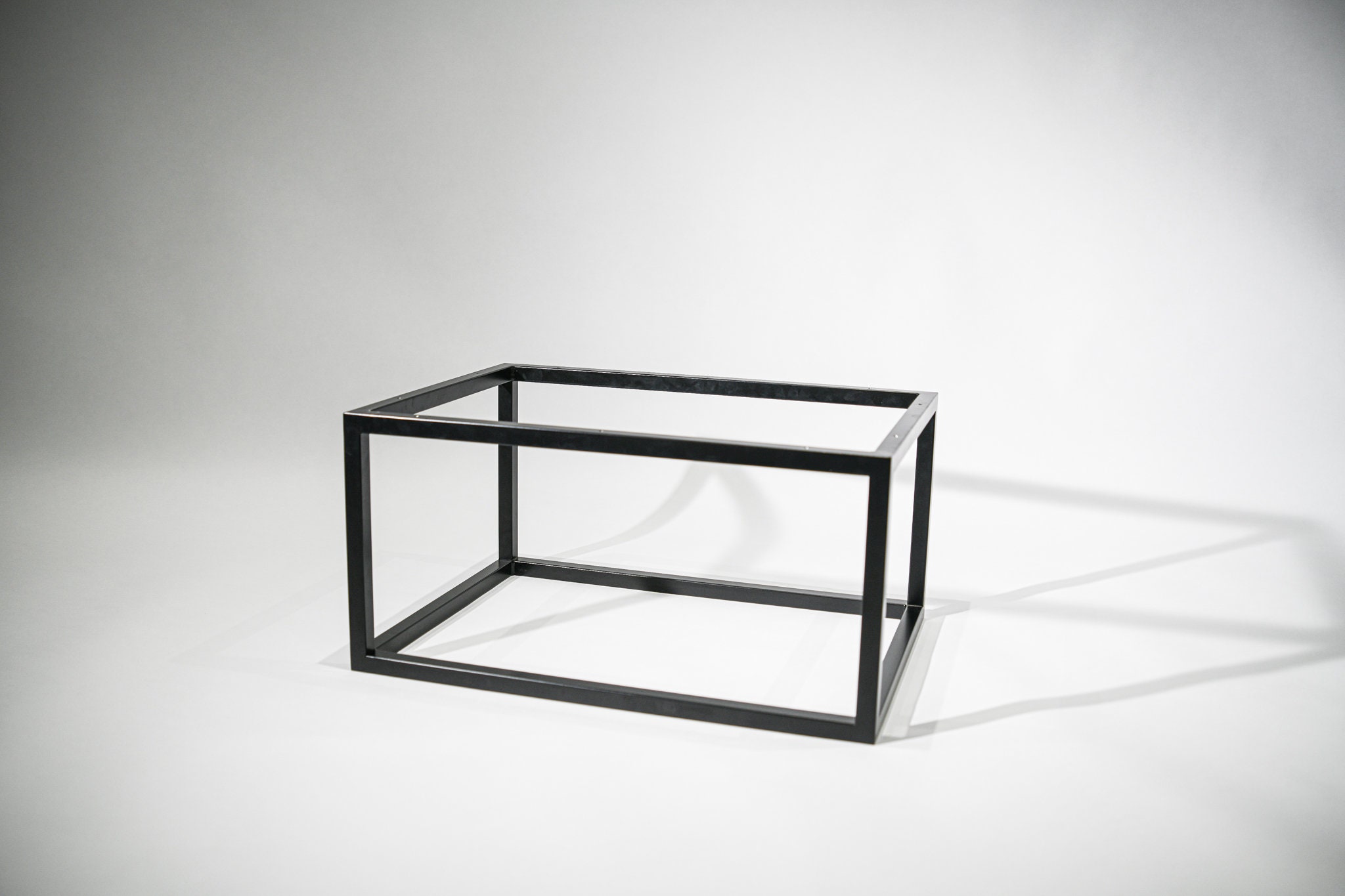 Frame Rectangular Cuboid Industrial Square/rectangular Cuboid Coffee Table Frame - Etsy UK
