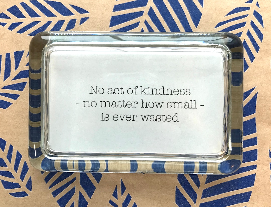 Aesop Quote No Matter How Small