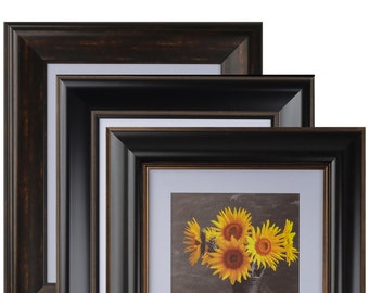 4" Polystyrene Excellency Classic 16x20 Picture Frames by WholesaleArtsFrames-com. Multiple Colors - Made In USA