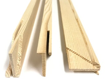 0.75" Inch Stretcher Bars 2 Pack. 3/4" Wood Painting Stretching Bars Frame. 27 Sizes 6"- 84". Home Decor Frame DIY -WholesaleArtsFrames-com