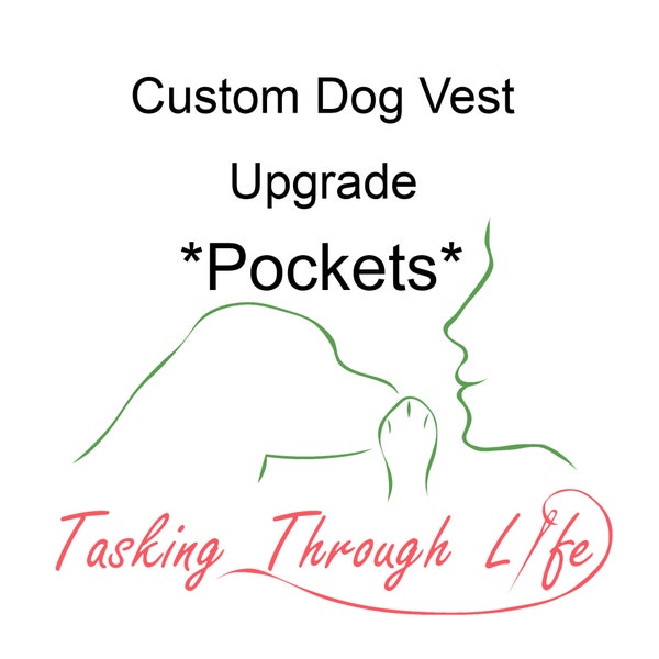 Pocket Upgrade, Custom dog vest add-on