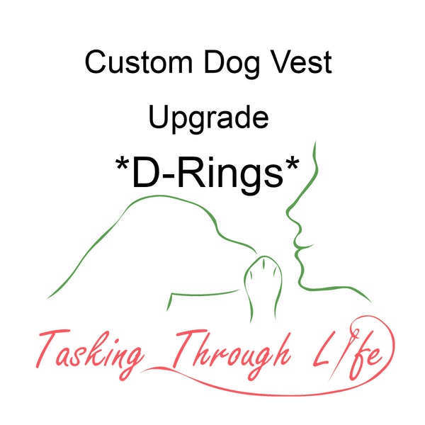 D-Ring Upgrade, Custom dog vest add-on