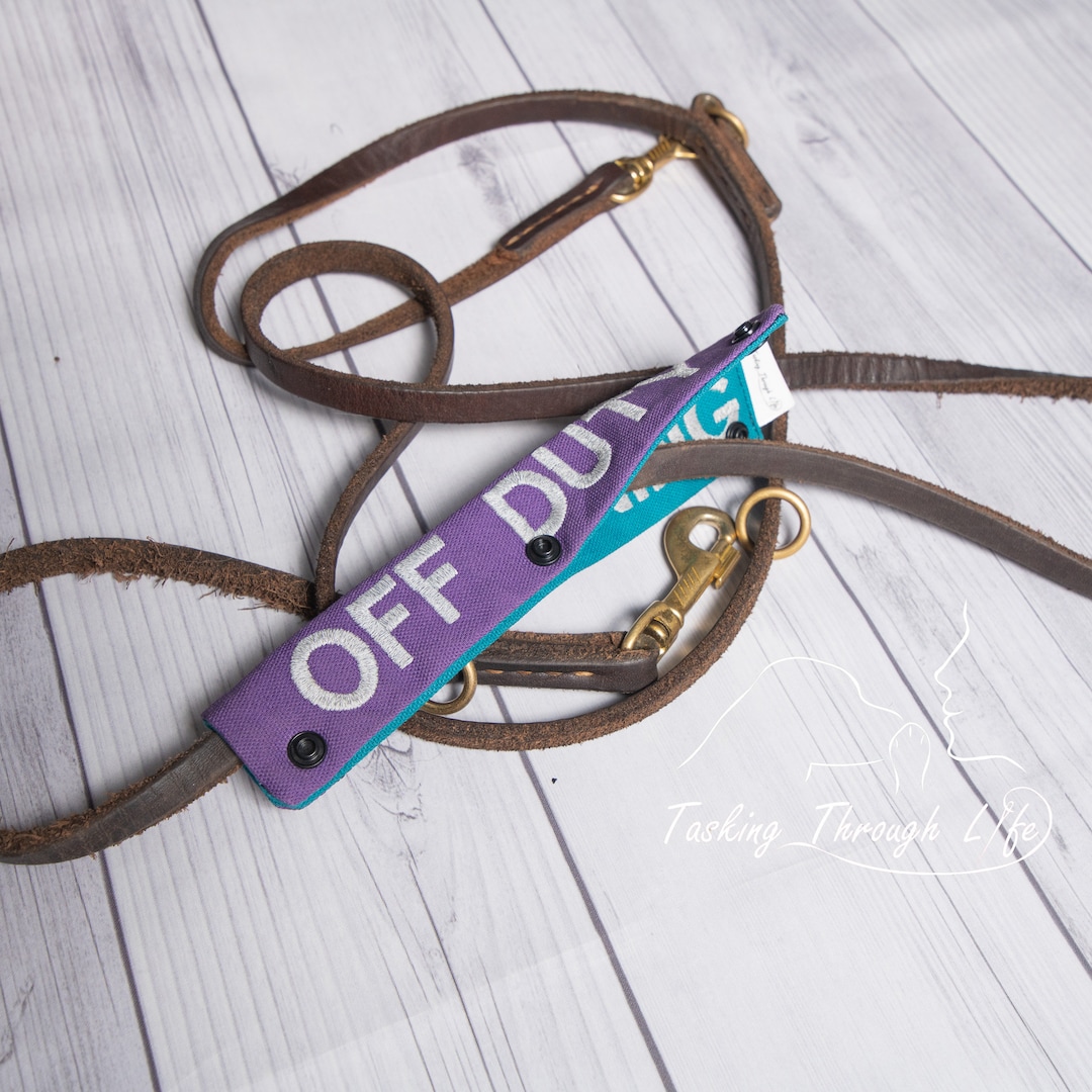 Reversible Dog Leash Wrap, Double Sided, Reversible Dog Gear, Dog Leash Sleeve, Dog Leash, Dog