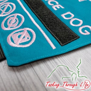 Loop Material Upgrade, Custom dog vest add-on READ DESCRIPTION