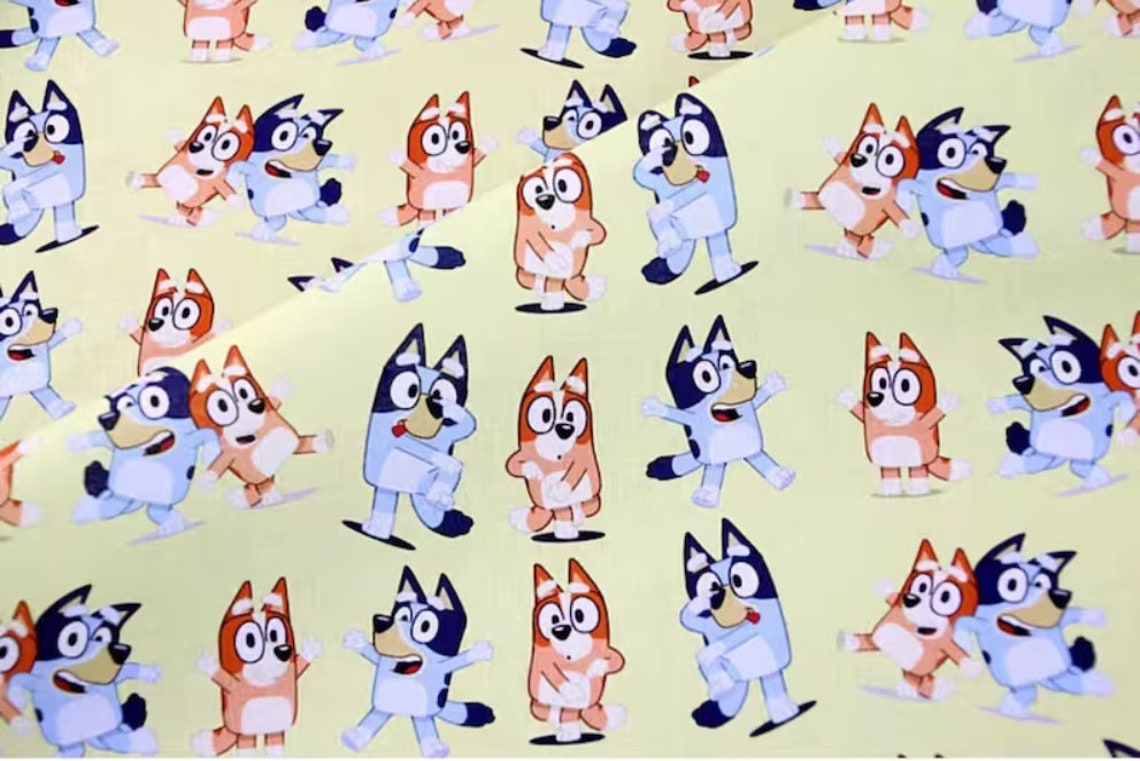 Bluey Gift Wrapping Bluey Wrapping Bluey Wrapping Paper Etsy