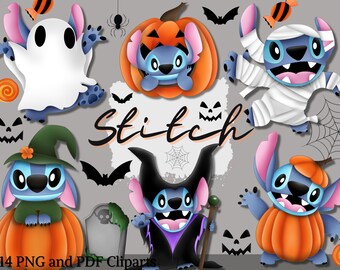 Imágenes prediseñadas de extraterrestre azul para Halloween, imágenes prediseñadas de Halloween, imágenes prediseñadas de extraterrestre en acuarela, imágenes prediseñadas de extraterrestre PNG, imágenes prediseñadas de calabaza extraterrestre, Alien X Halloween, disfraces