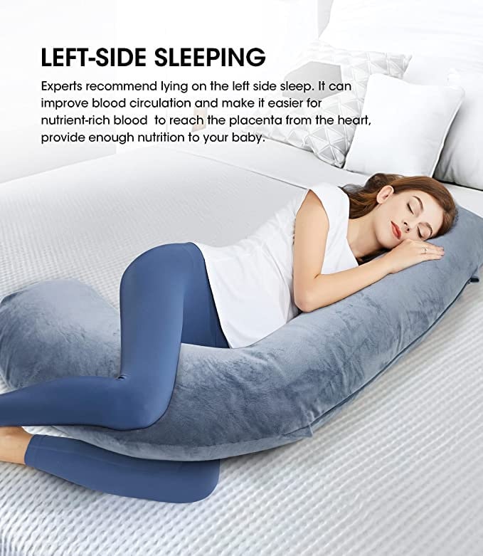 9FT U PILLOW JUMBO SOFT BODY SUPPORT MATERNITY PREGNANCY CUSHION