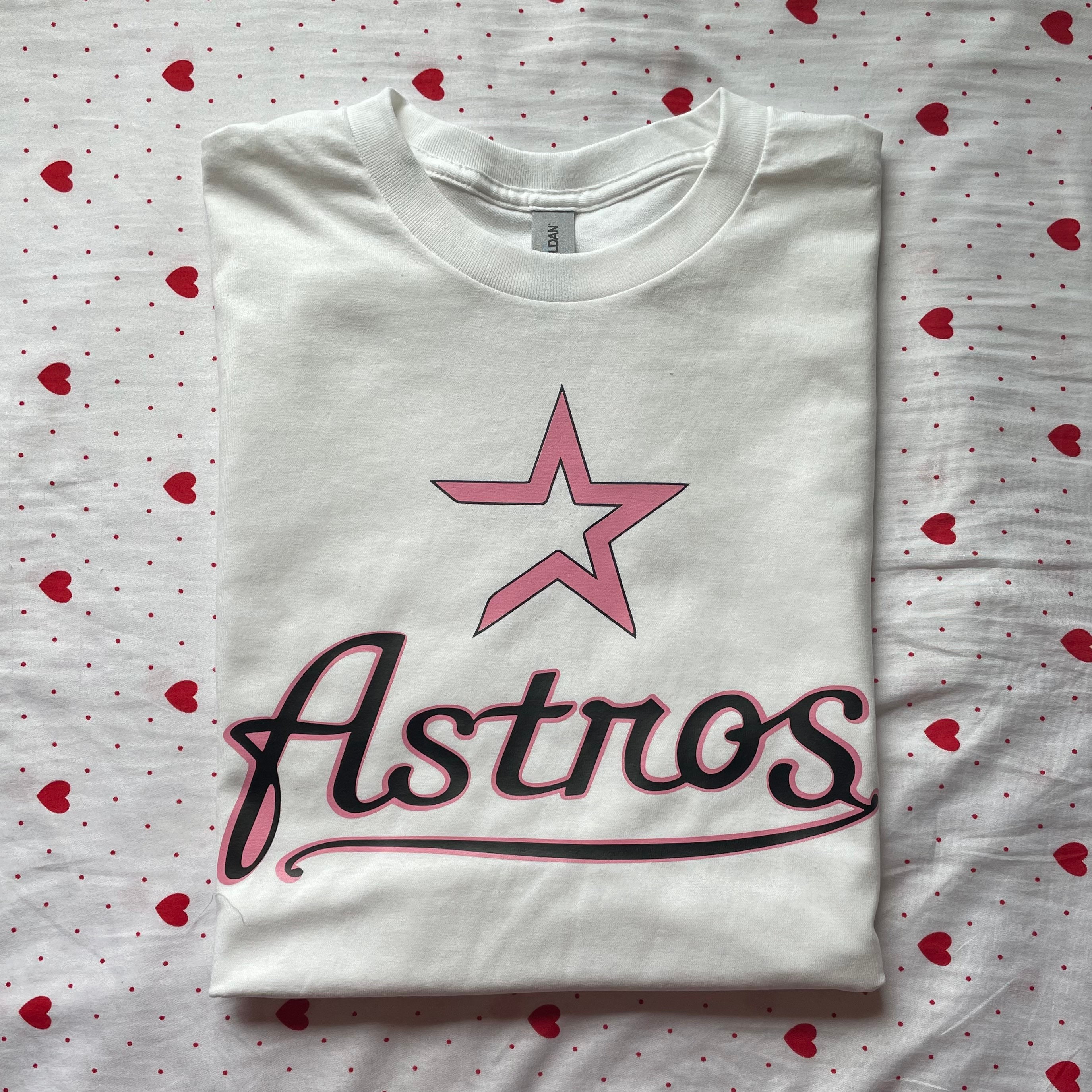 Pink Astros Shirt 