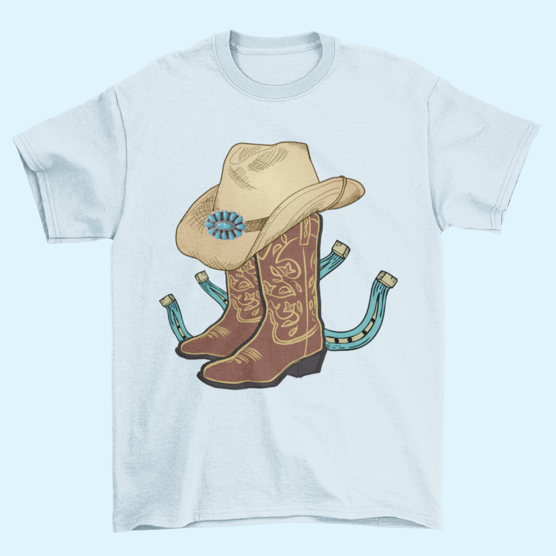 Cowboy Boots Cowboy Hat Gemstone Horseshoe PNG, Western Cowboy Boots ...
